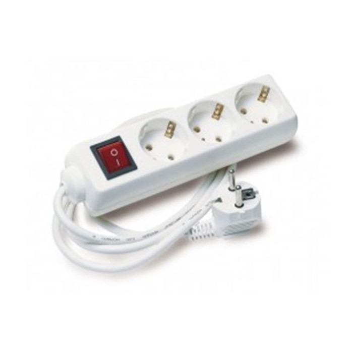 Base Múltiple Con Interruptor 3, 5 o 6 Enchufes Y 2 Usb, Cable 3X1,5 1,4  Metros ALYCO, Productos