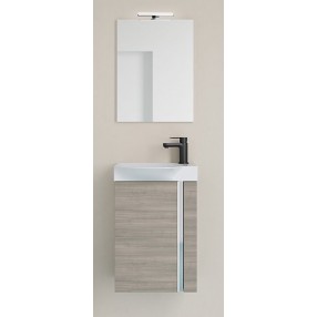 Conjunto mueble de baño fondo reducido 34 cm ELEGANCE Royo