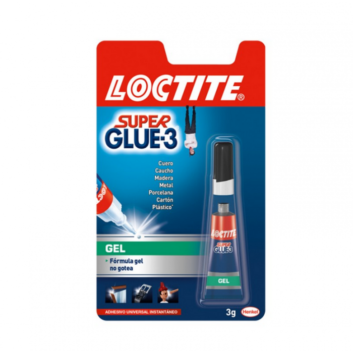 La fórmula extra fuerte y antigoteo de Loctite es ideal para cualquier  aplicación incluso para superficies verticales. Máxima fu