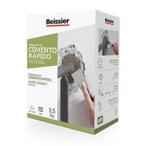 CEMENTO RÁPIDO EN POLVO BEISSIER 1.5KG AGUAPLAST