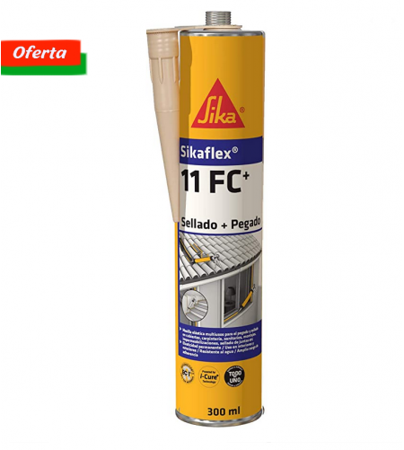 Sikaflex® 11FC es un sellador de juntas elástico y adhesivo multiusos