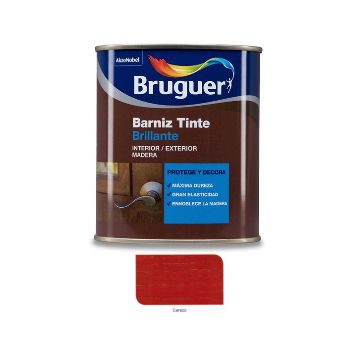 Barniz incoloro mate para madera de 0,75 l