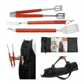 KIT ACCESORIOS BARBACOA BBQ...